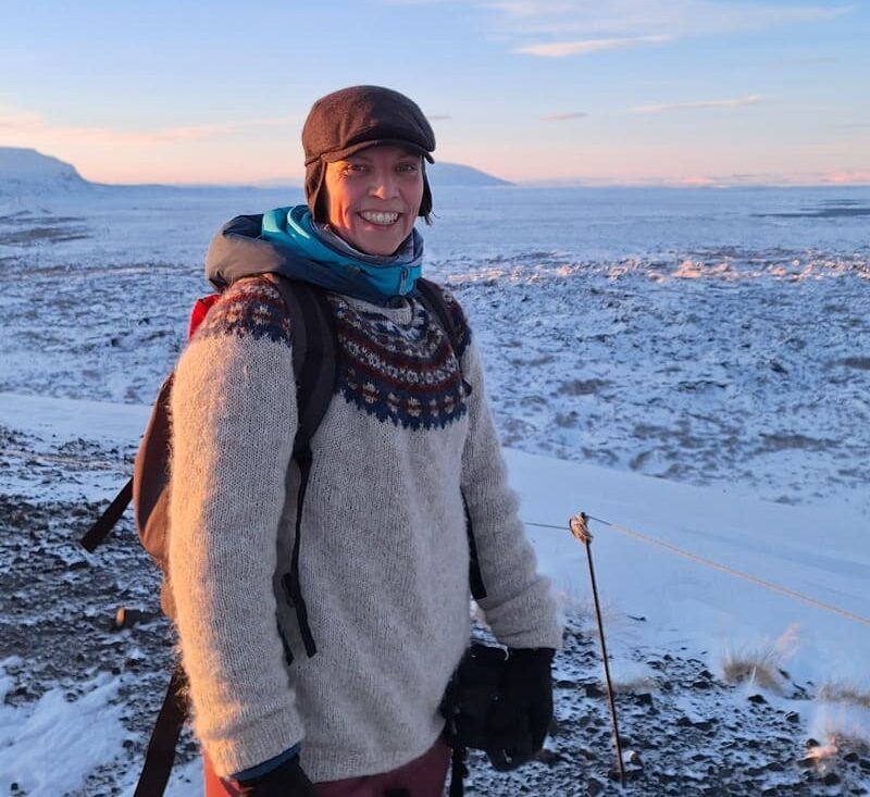 Stella Stefansdottir, ganzheitliche Körpertherapeutin in Tägerig in Island Winter, Nordlicht Stella Timeout-Woche - deine Reise nach Island